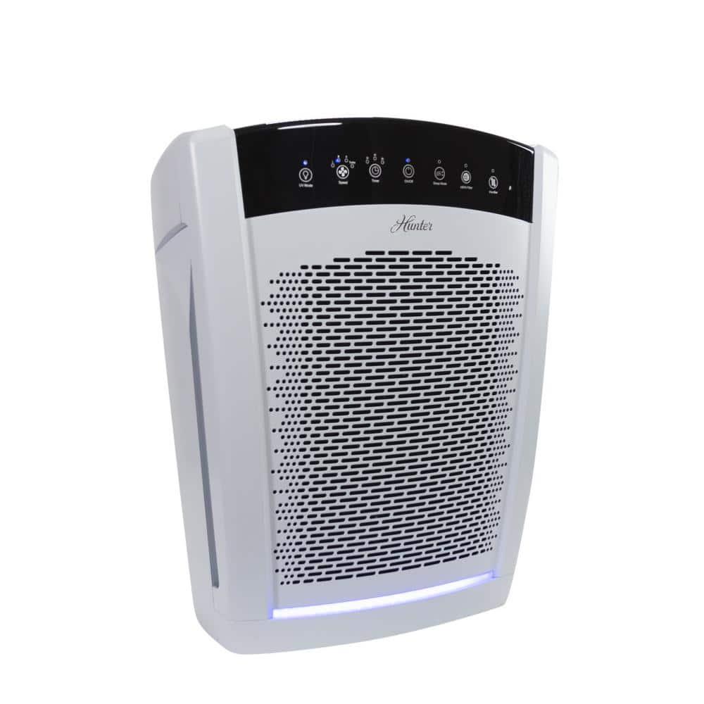 Hunter Large UVC MultiRoom Console Air Purifier in White