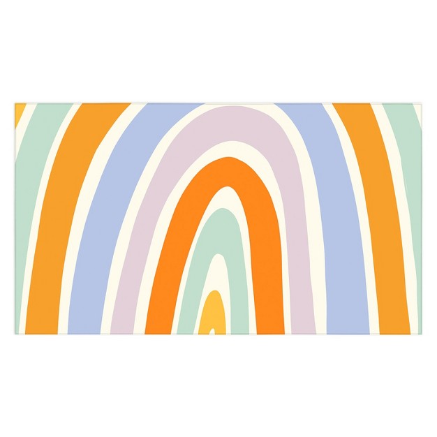 Lane And Lucia Mod Rainbow Tablecloth Deny Designs