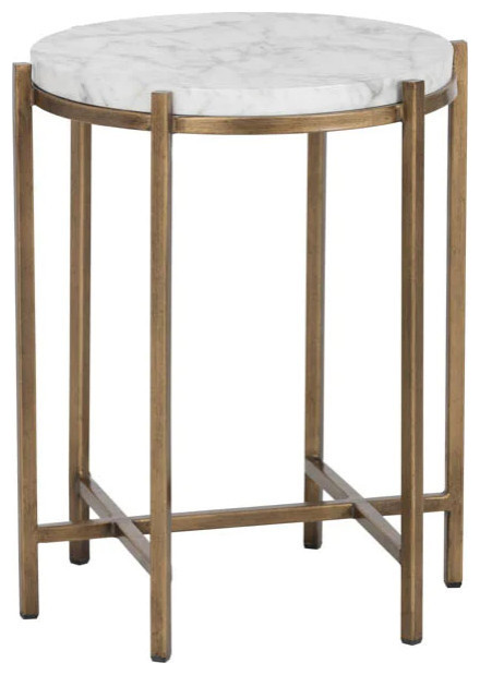 Ruslana End Table   Modern   Coffee And Accent Tables   by Virgil Stanis Design  Houzz