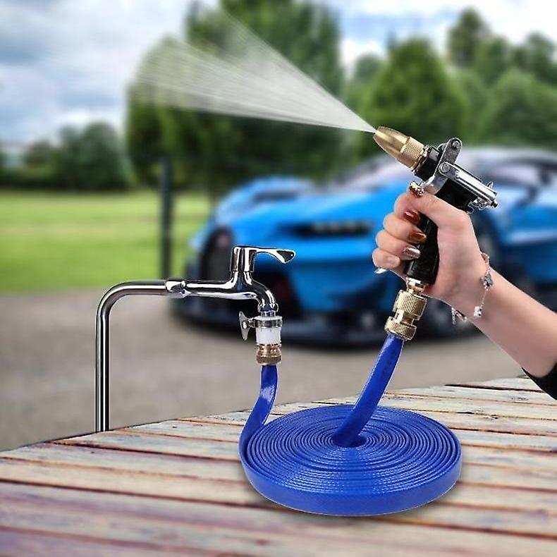 High Pressure Car Wash Water Gun Antifreeze Explosion-proof Hose Garden Watering Home Cleaning Balcony Kitchen Water Gun E11339