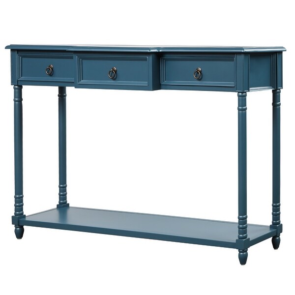 Console Table Sofa Table with Drawers for Entryway