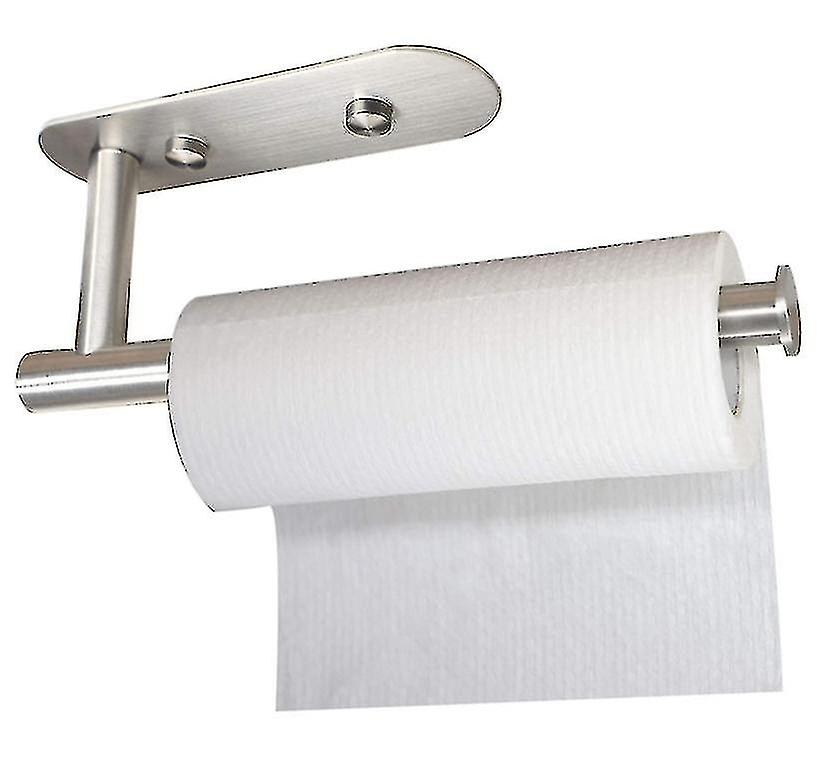 Kitchen Roll Holder Stainless Steel Paper Towel Rack Toilet Paper Towel Holder