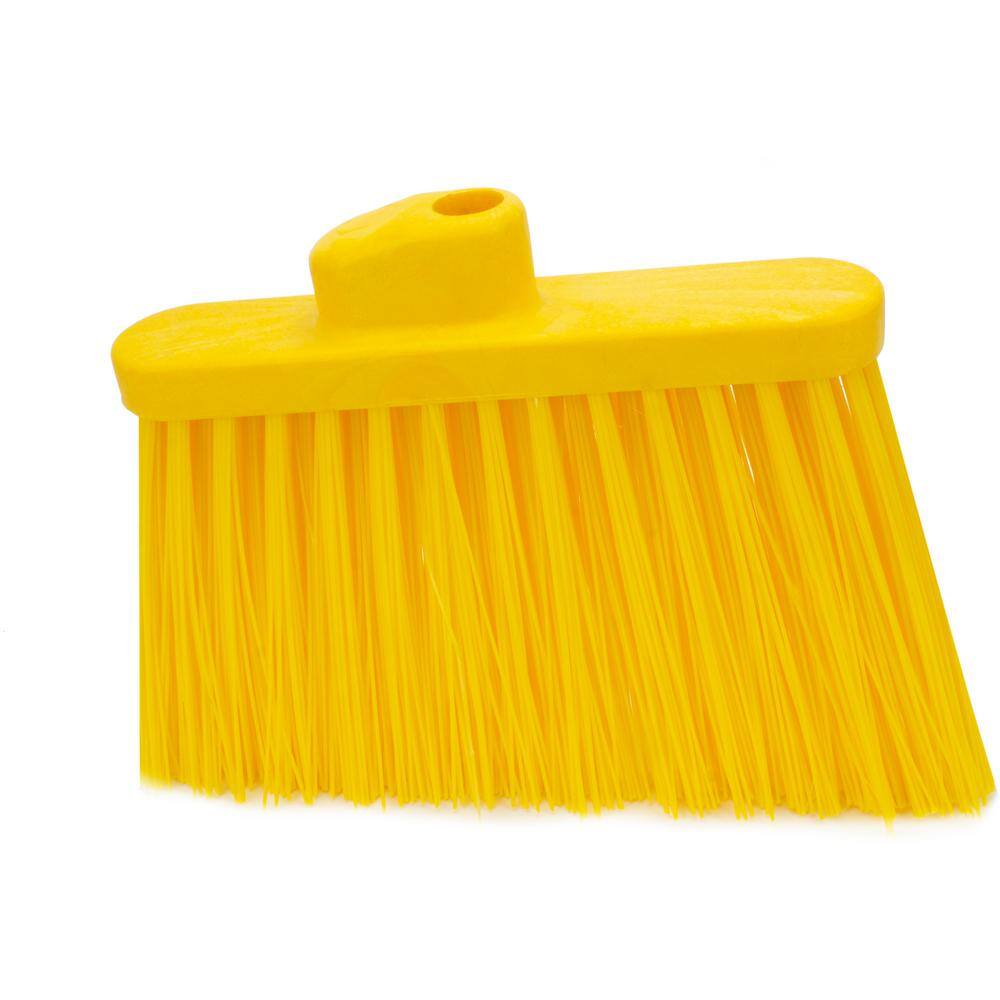 CFS Brands Sparta 12 in. Yellow Polypropylene Unflagged Upright Broom Head (12-Pack) 36868EC04