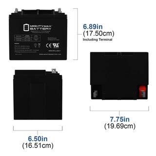 MIGHTY MAX BATTERY 12V 50AH SLA Replacement Battery for Bright Way Group BW 12500 IT MAX3943958