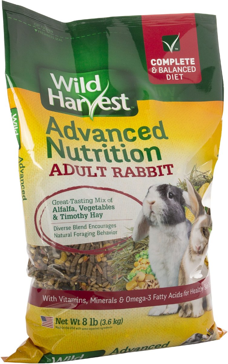 Wild Harvest Super Premium Food Blend Rabbit Food， 8-lb bag