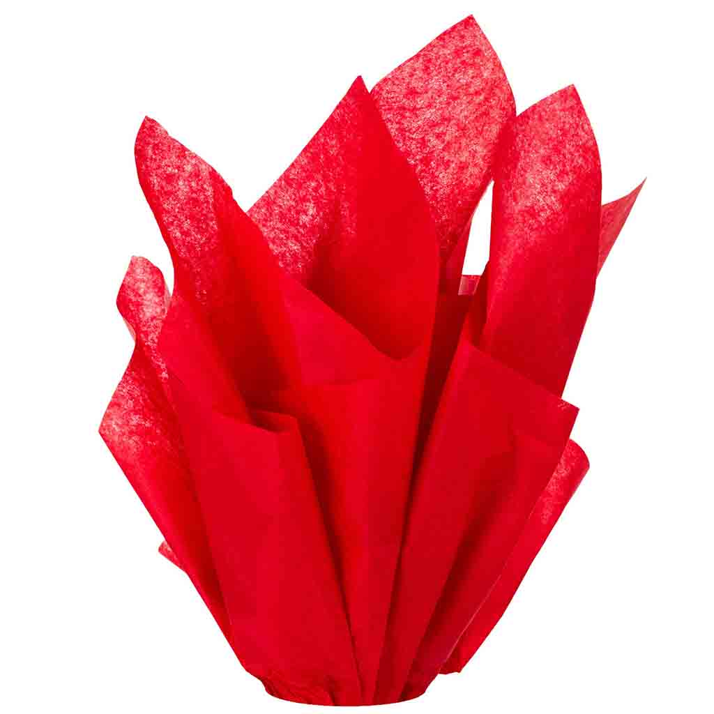 Hallmark  Solid Red Tissue Paper, 8 sheets