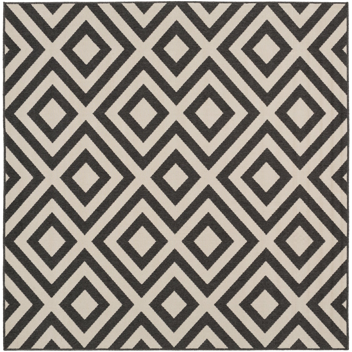 Alfresco Beige & Black Rug