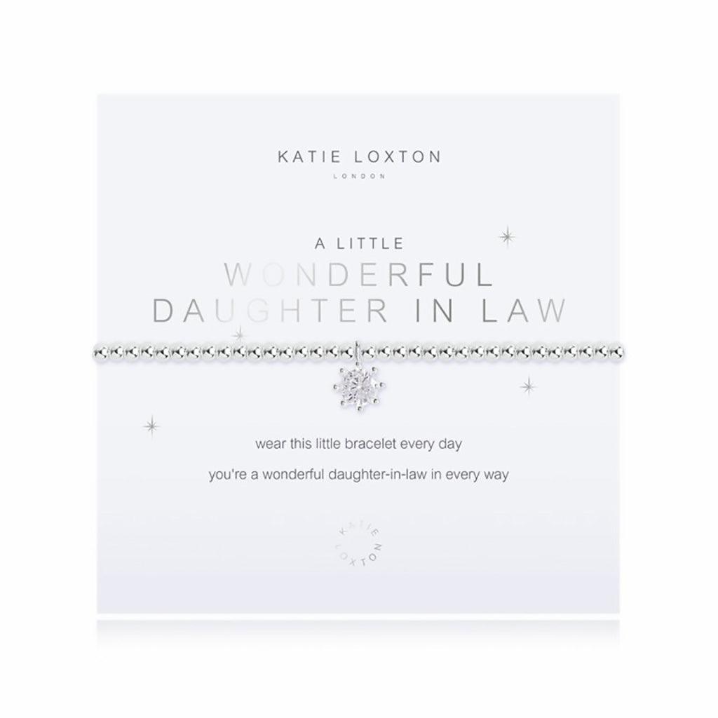 Katie Loxton  A Little Wonderful Daughter In Law Bracelet