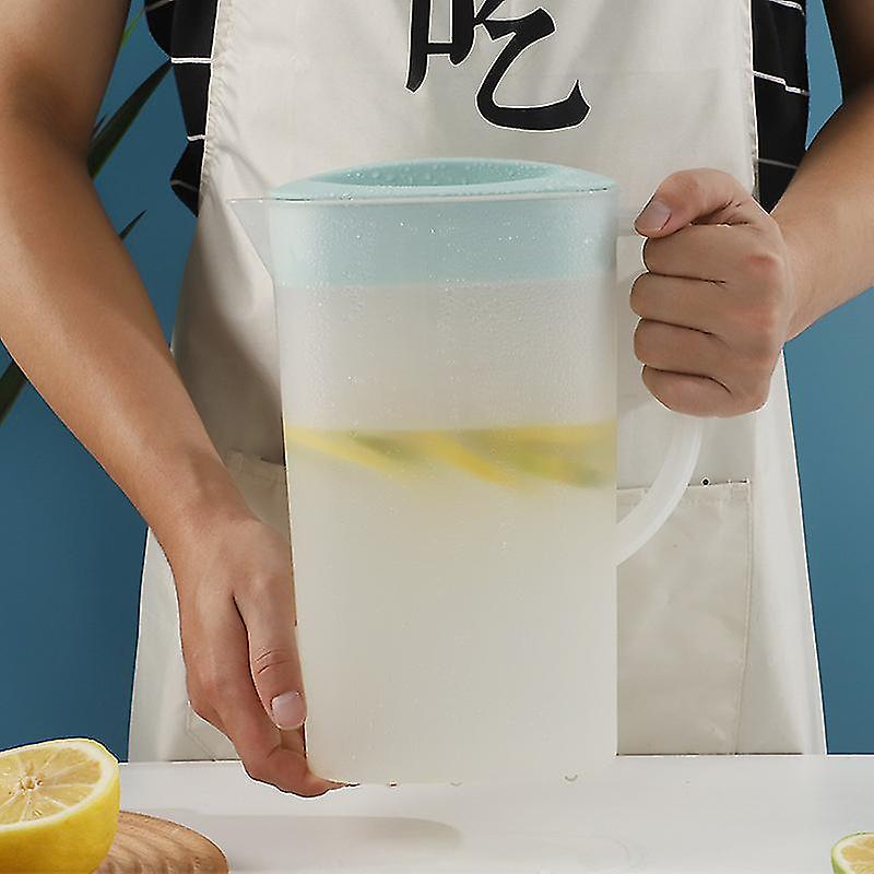 Premium Juice Pitcher - Capacity: 2.5 L - With Versatile Lid For Cold Drinks Such As Juice