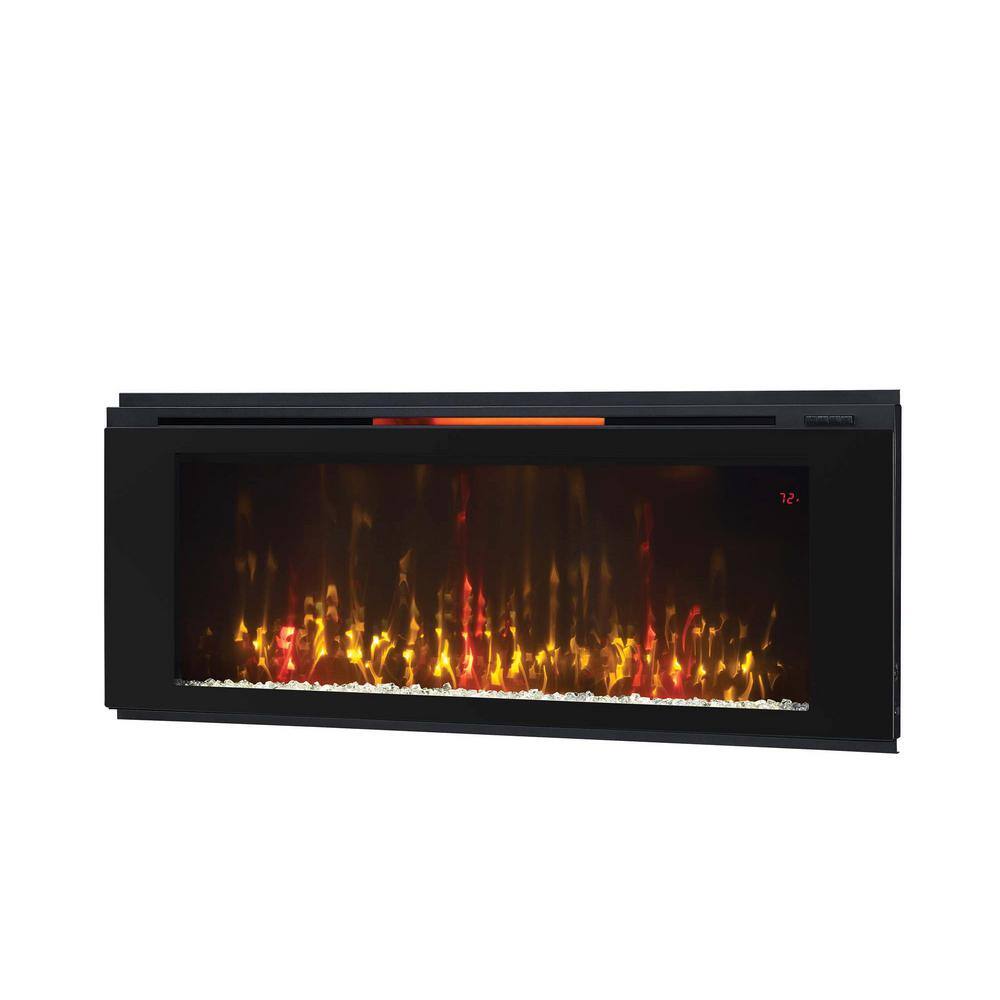 Classic Flame Helen 48 in. Wall-Mount Electric Fireplace in Black 48HF320FGT