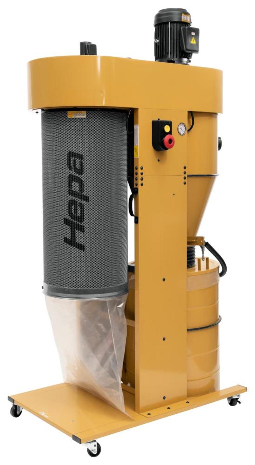 Powermatic 2205 Cyclonic Dust Collector with HEPA Filter  5hp ;