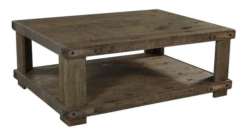 Sawyer Rustic Brown Coffee Table