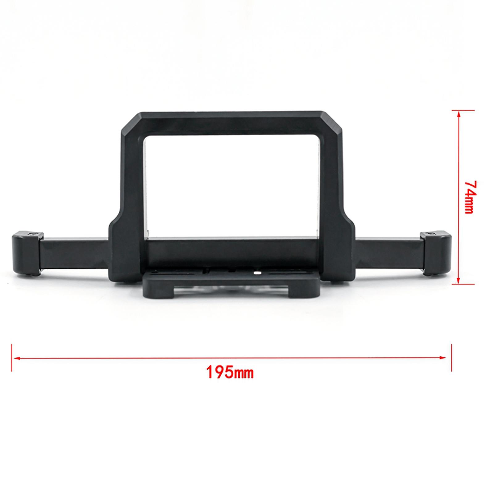 Front Bumper Rear Bumper Sets Rc Crawler Bumper Aluminum Alloy Bumper Compatible With 1/10 Traxxas Trx-4 Trx4 Rc Car No.241422