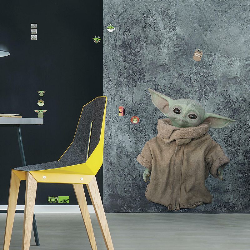 Star Wars The Mandalorian The Child aka Baby Yoda Peel and Stick Wall Decals by RoomMates