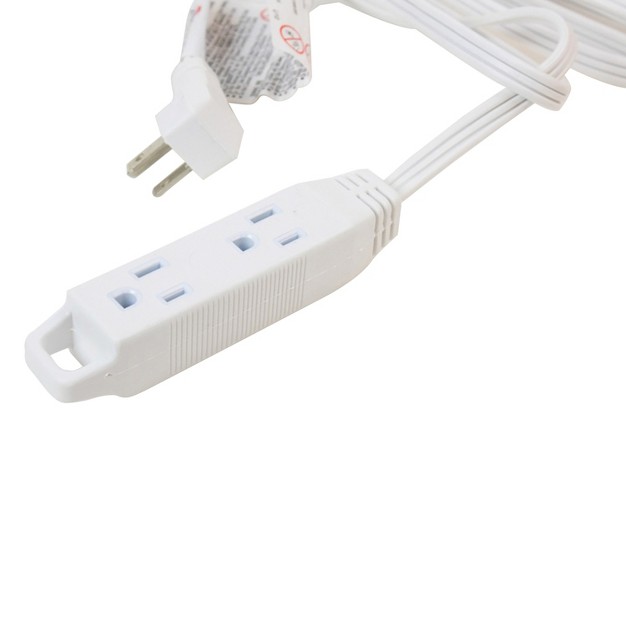 Axis 3 prong 3 outlet Wall hugger Indoor Grounded Extension Cord