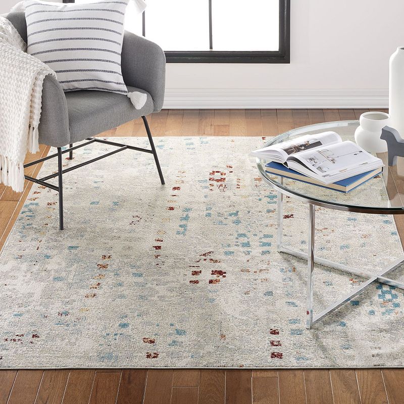 Everwash Treasure Eloise Modern Geometric Machine Washable Rug