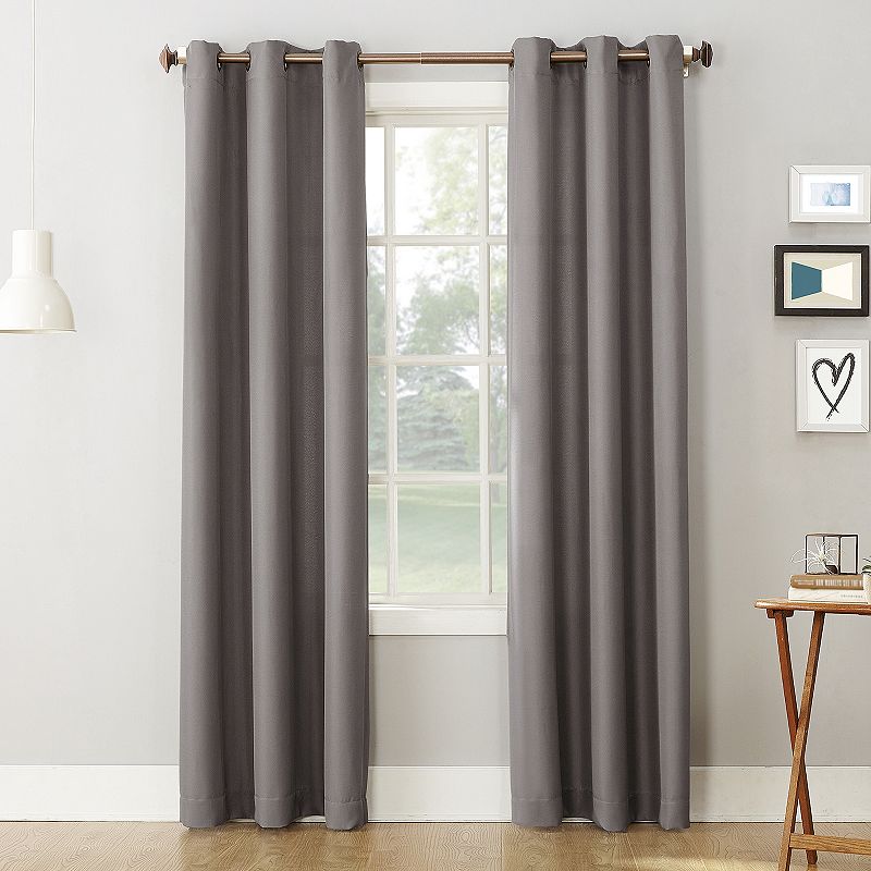 No. 918 1-Panel Montego Casual Textured Grommet Window Curtain