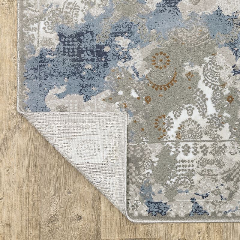 StyleHaven Emery Modern Distressed Area Rug