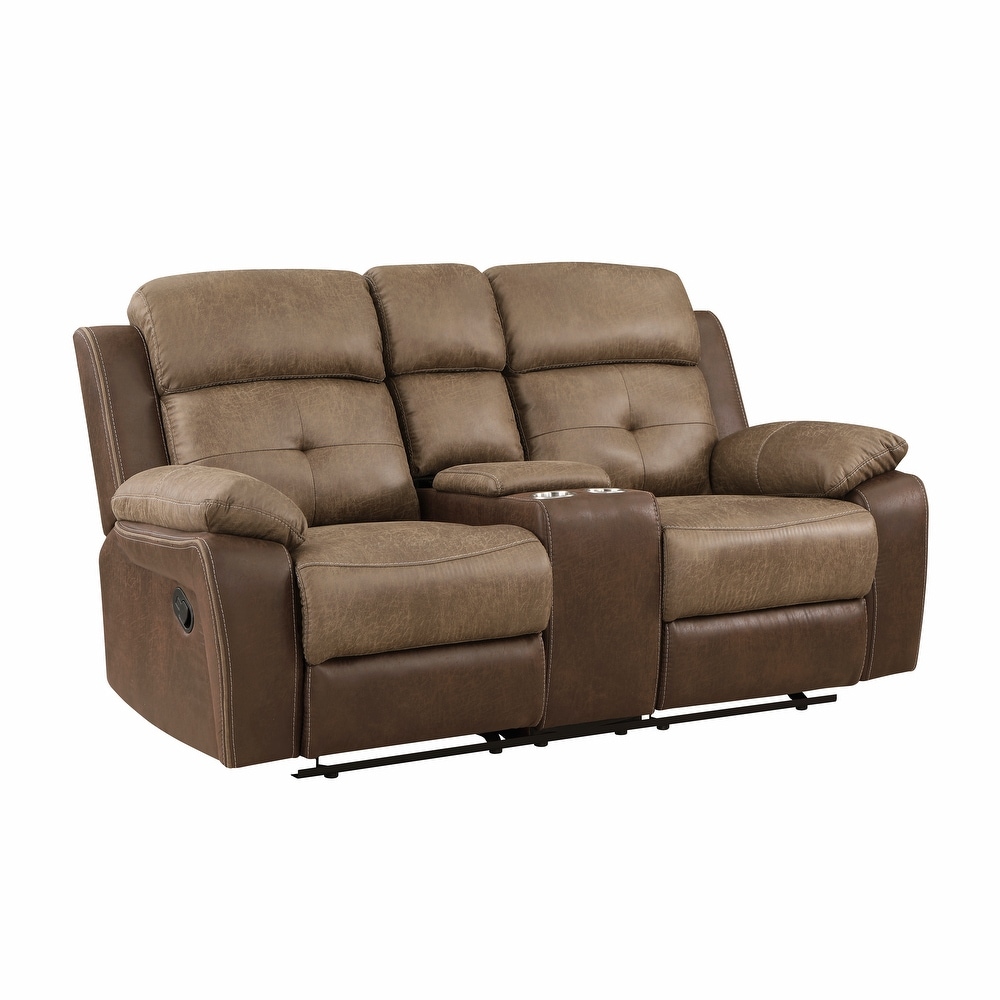 Jonnie 2 Piece Manual Reclining Living Room Sofa Set