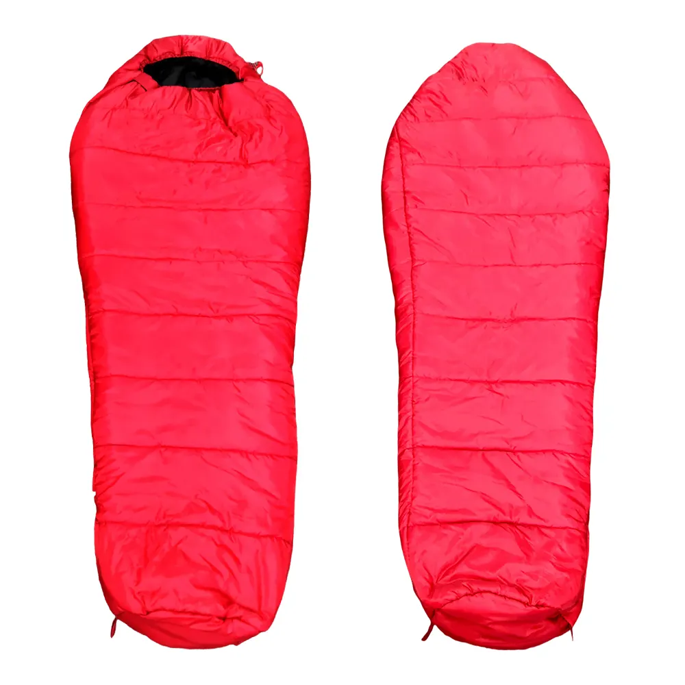 Factory Price Custom Outdoor Camping Mommy style Nylon fabric Winter Sleeping Bag