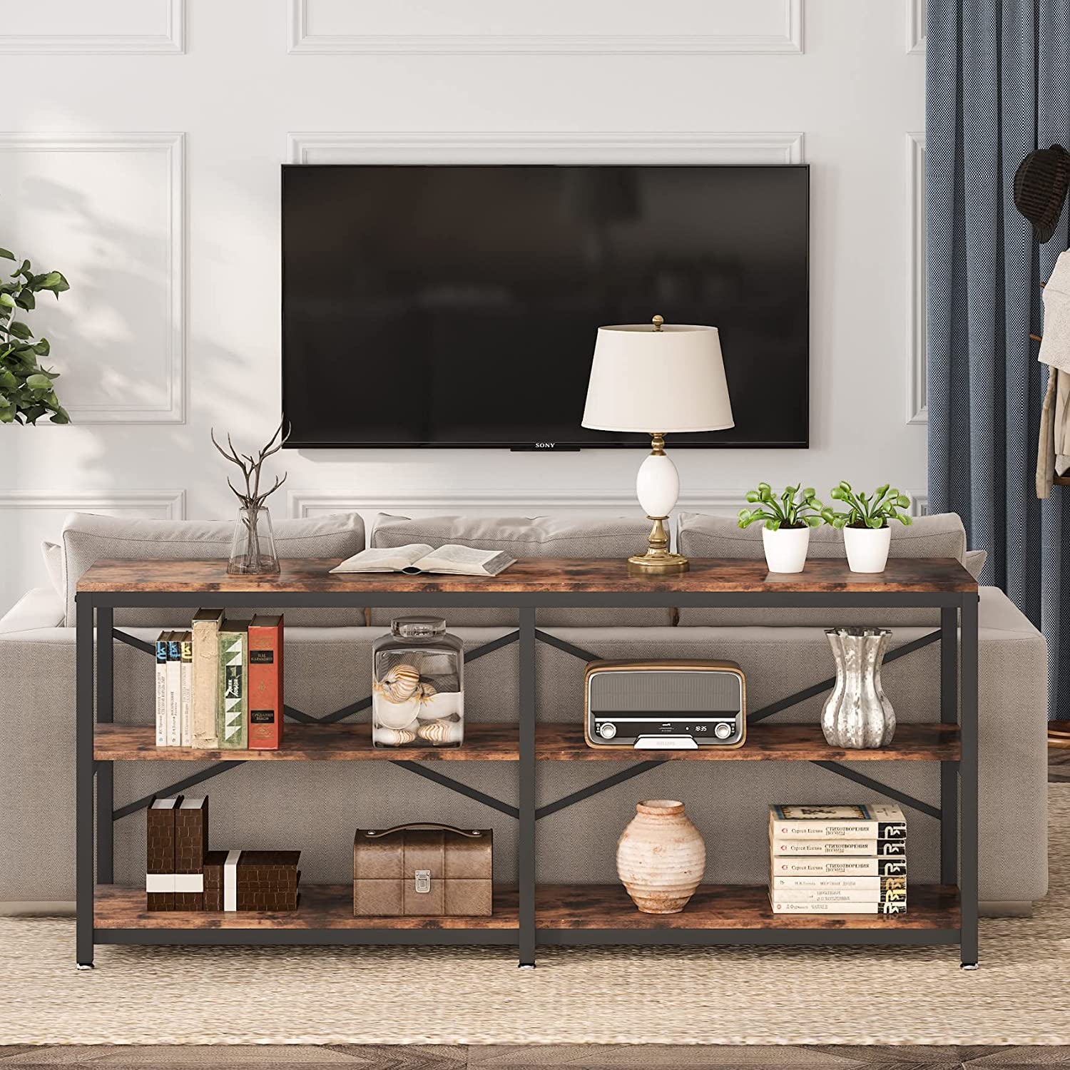 3-Tier Console Table, 70.9