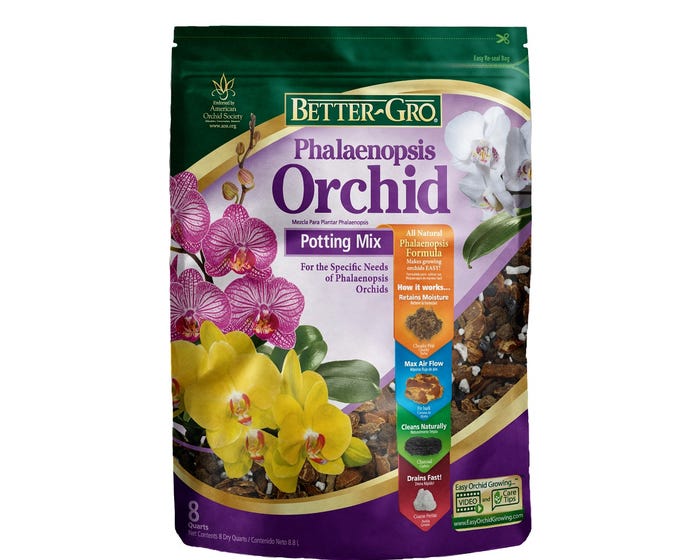 Better-Gro Phalaenopsis Mix， 8qt  - 50110