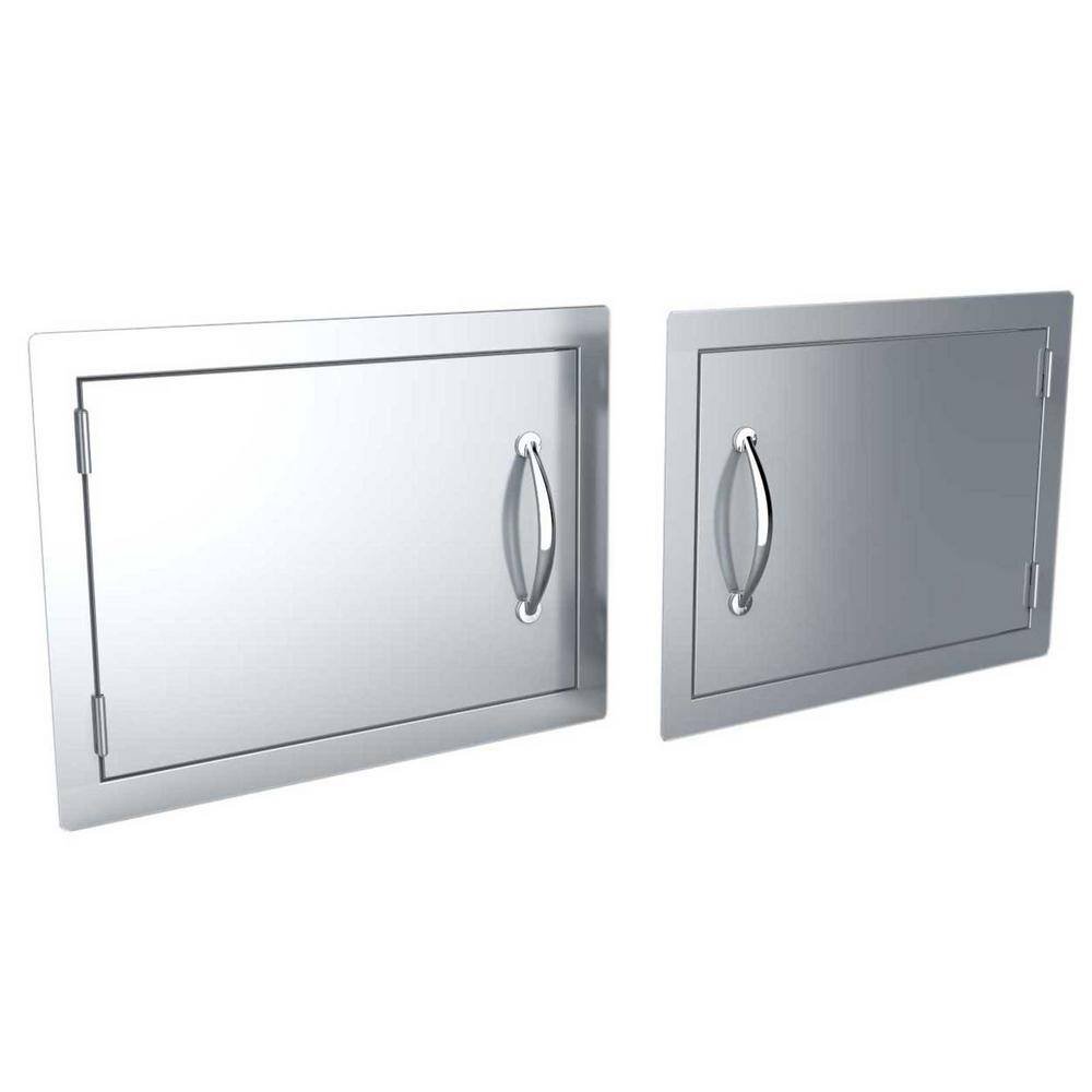 Classic Series 14 in. x 20 in. 304 Stainless Steel Horizontal Access Door DH1420