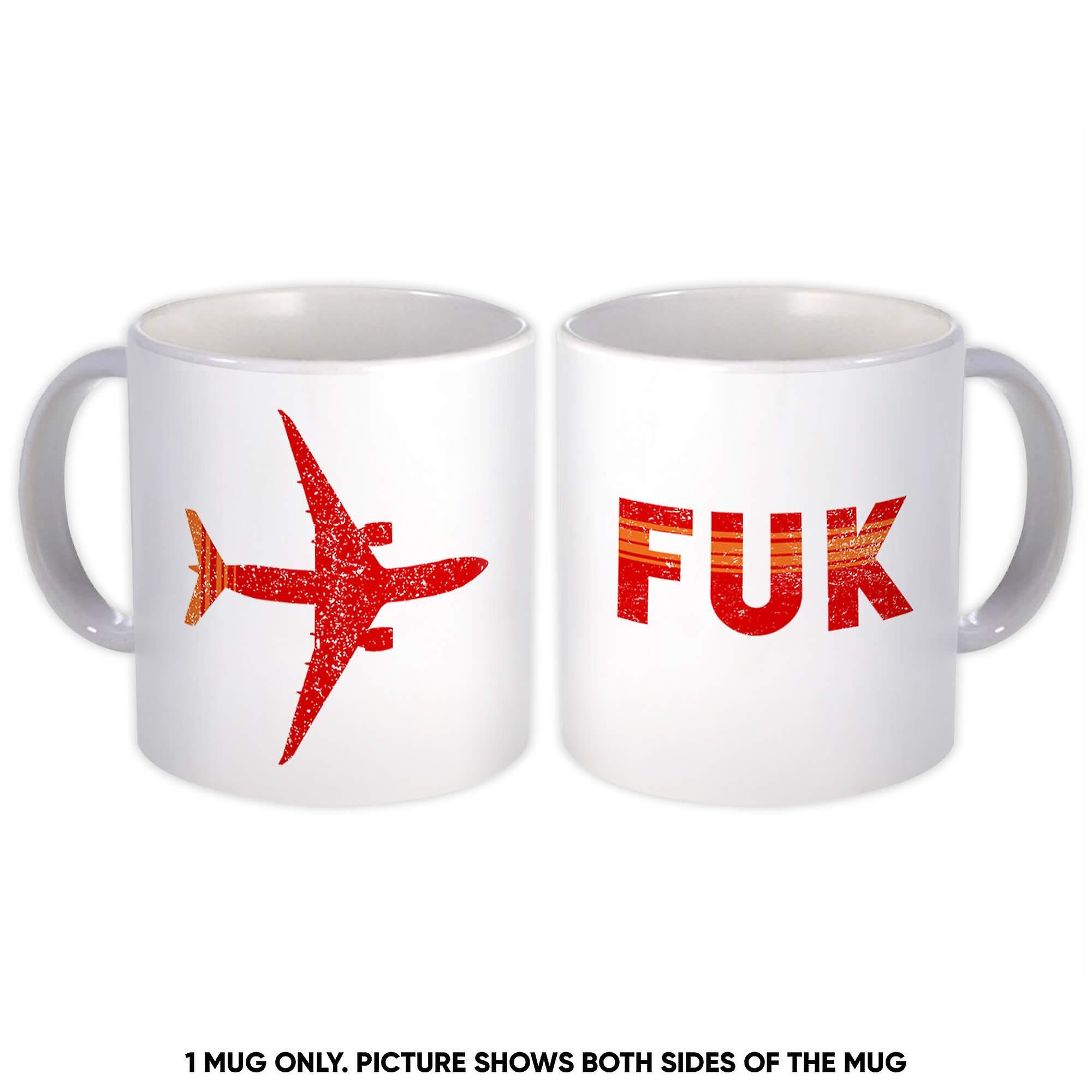 Gift Mug: Japan Fukuoka Airport FUK Travel