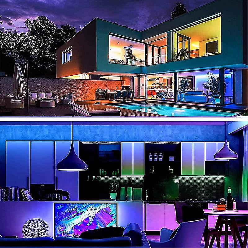 Luz Led De Bande Flexible Rgb Strip Lights 2835 Usb 5v Smart Bluetooth Control Interior Decoration Halloween Layout Party Lamp