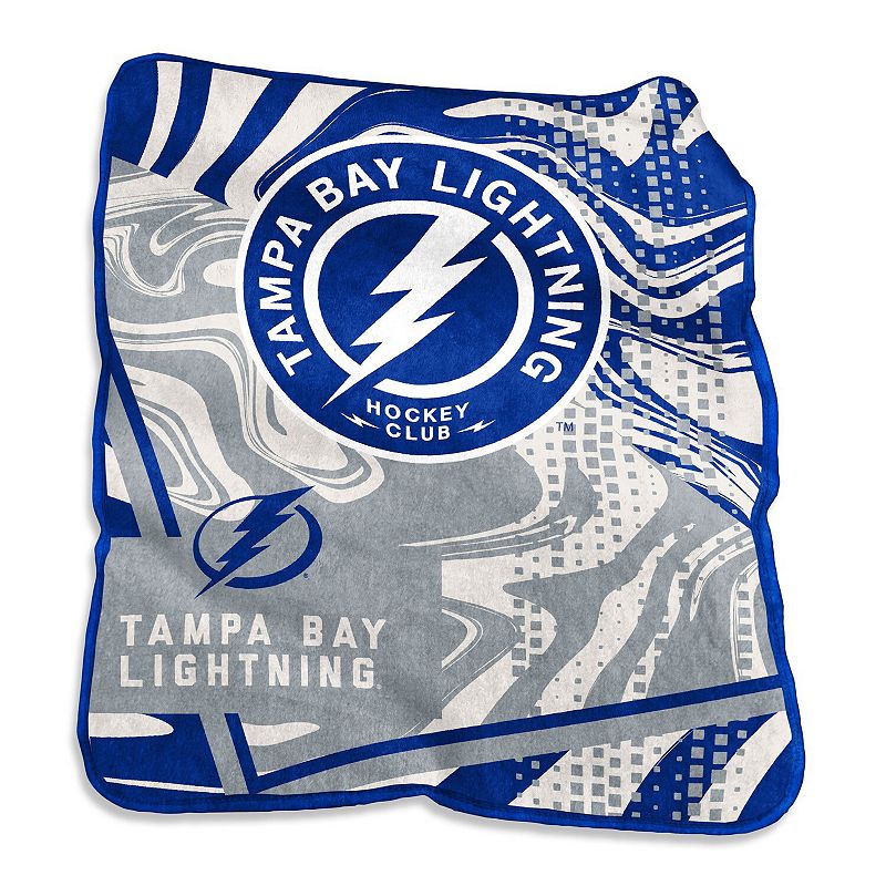 Tampa Bay Lightning 50 x 60 Swirl Raschel Throw Blanket