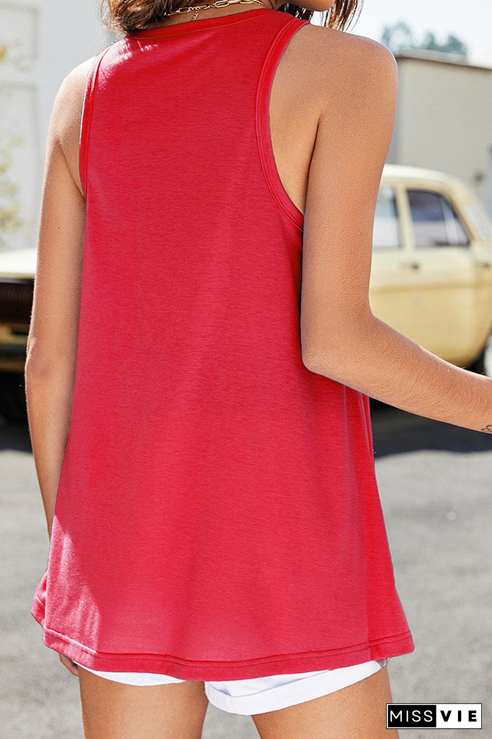 Solid Color Loose Tank Top Wholesale