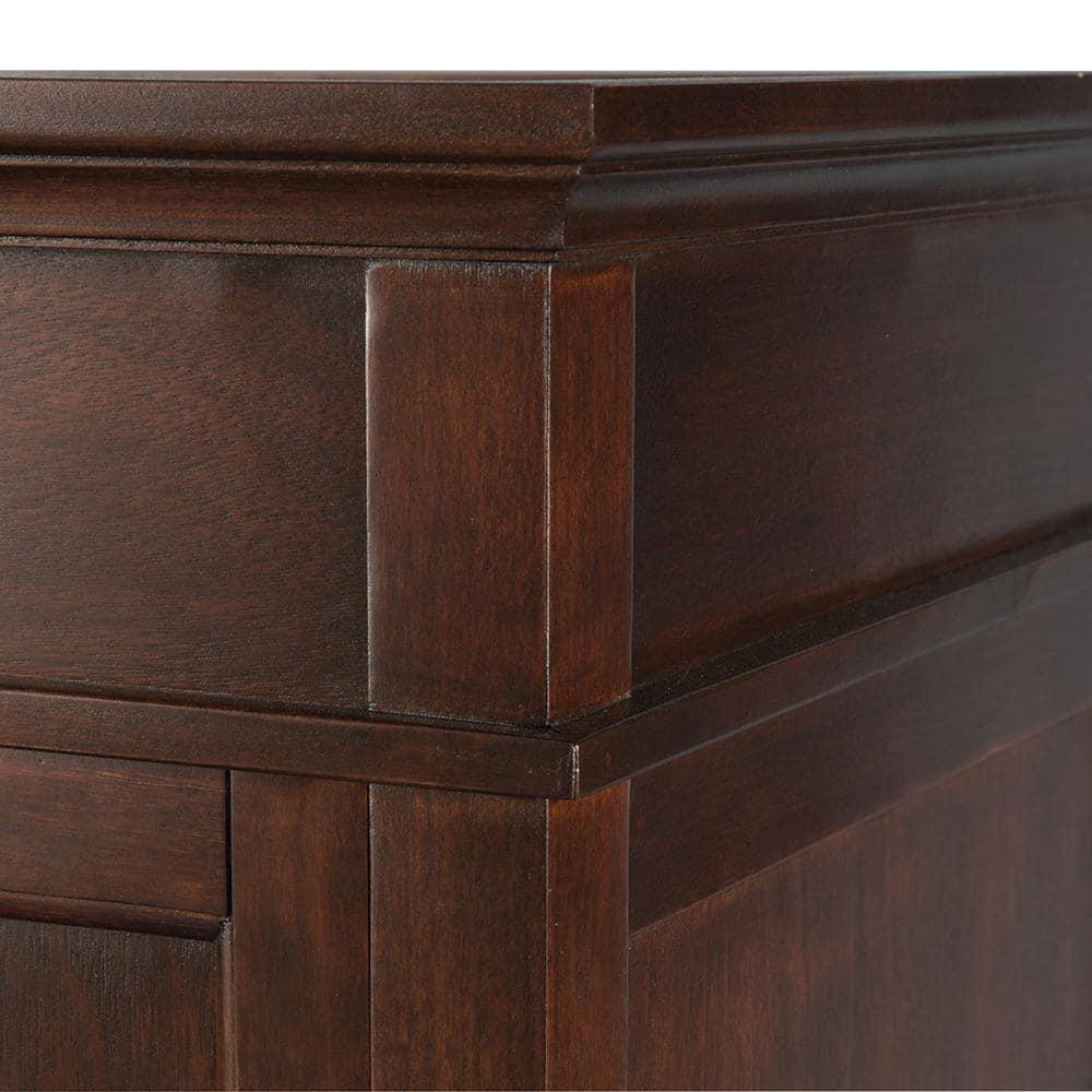 Home Decorators Collection Ashburn 36 in W Bath Vanity Cabinet Only in Mahogany