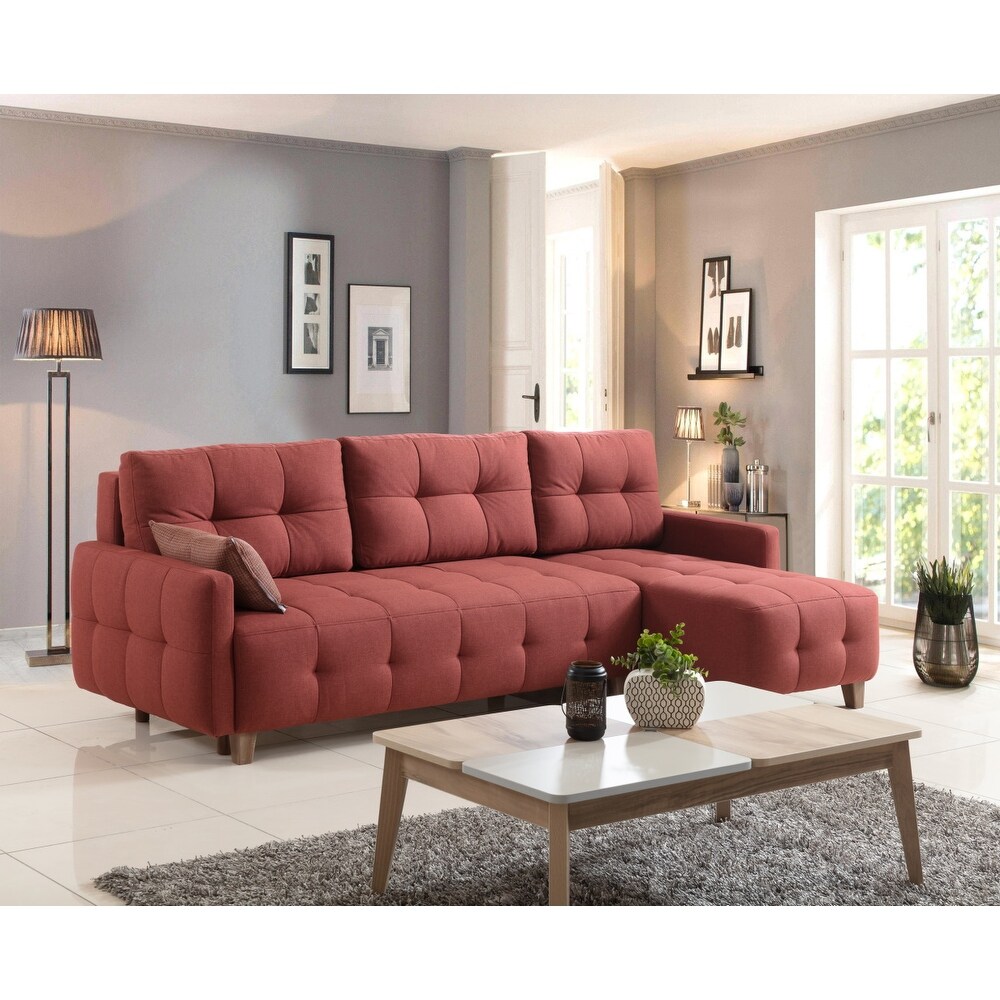 Cassa Reversible Chaise Sectional Sofa