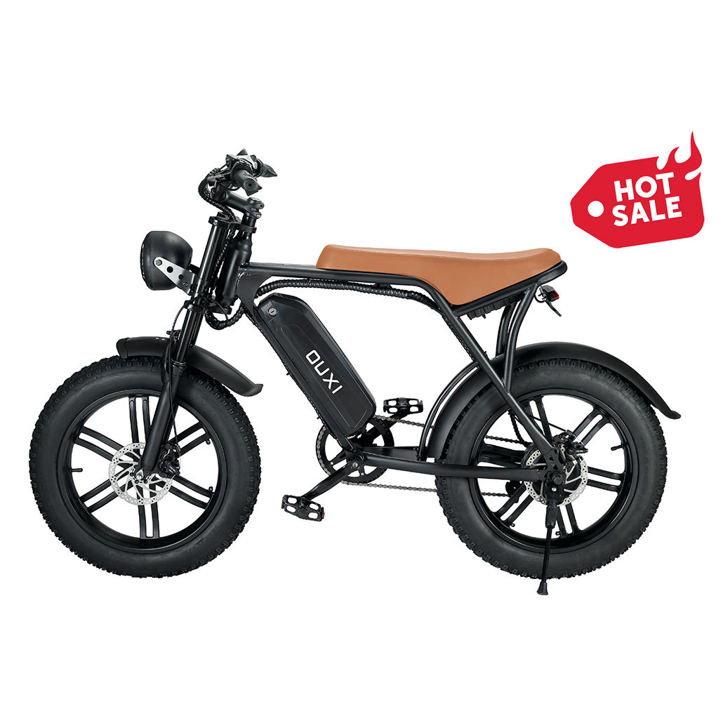 OUXI V8 Best selling long range fat tire electric bike v20 inch fat tire electric delivery bike electric cycle cycling