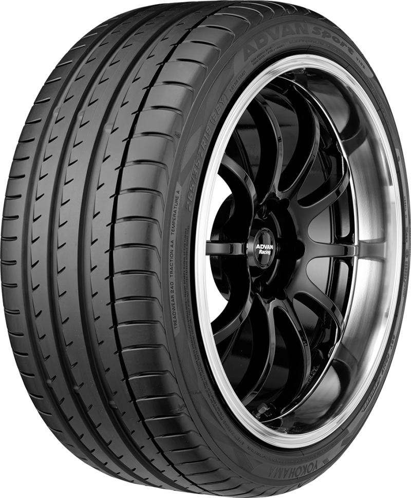 Yokohama Advan Sport V105 Tire - 255/30ZR19 91Y - Yokohama Tire - 110110524