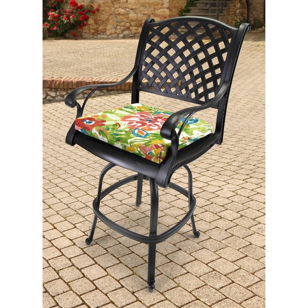 Outdoor Set Of 2 French Edge Seat Cushions Jordan Manufacturing