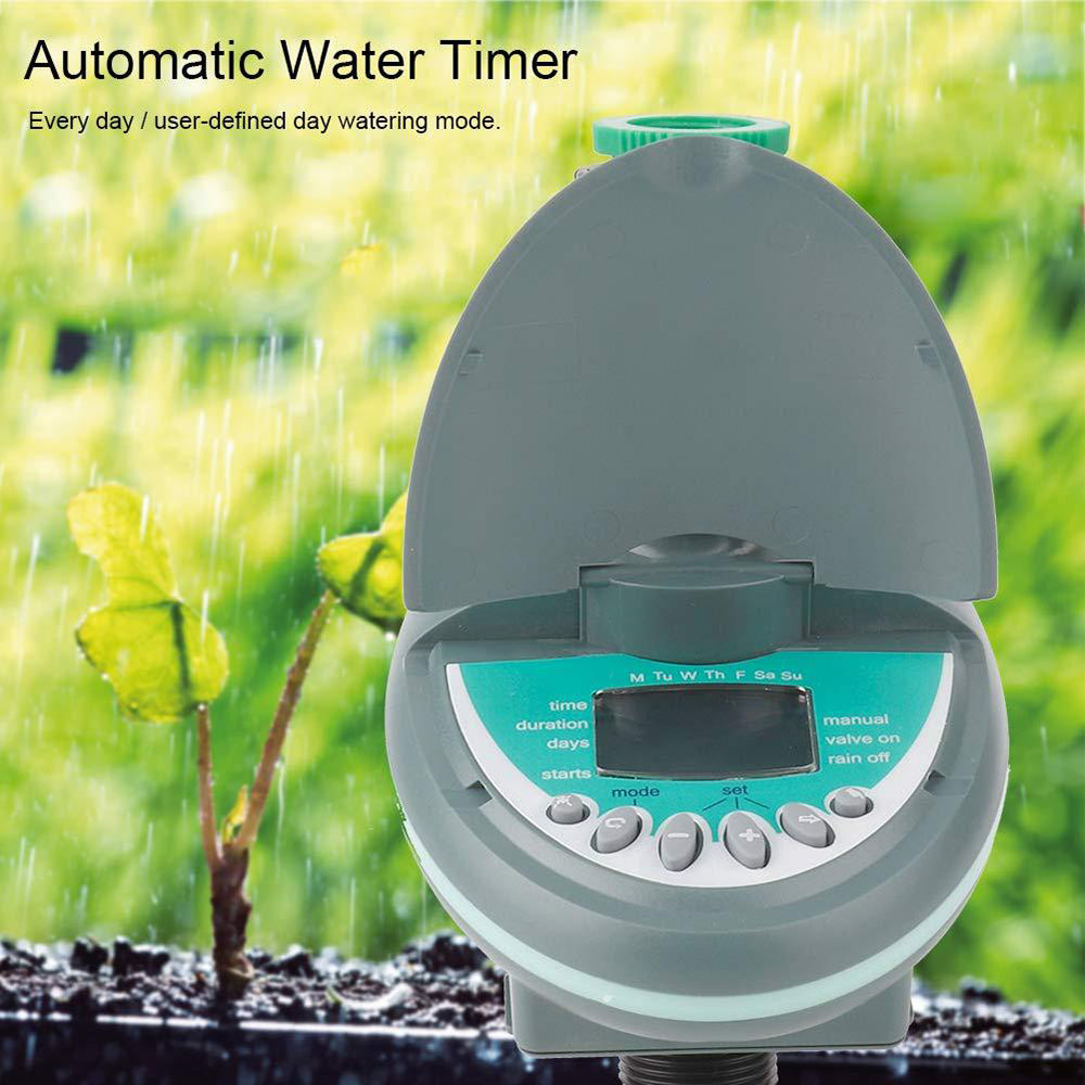 Automatic Water Timer Waterproof Home Water Sprinkler Timer Automatic ON Off Garden Irrigation Controller Watering Mechanical for Outdoor Yard， Garden， Lawns