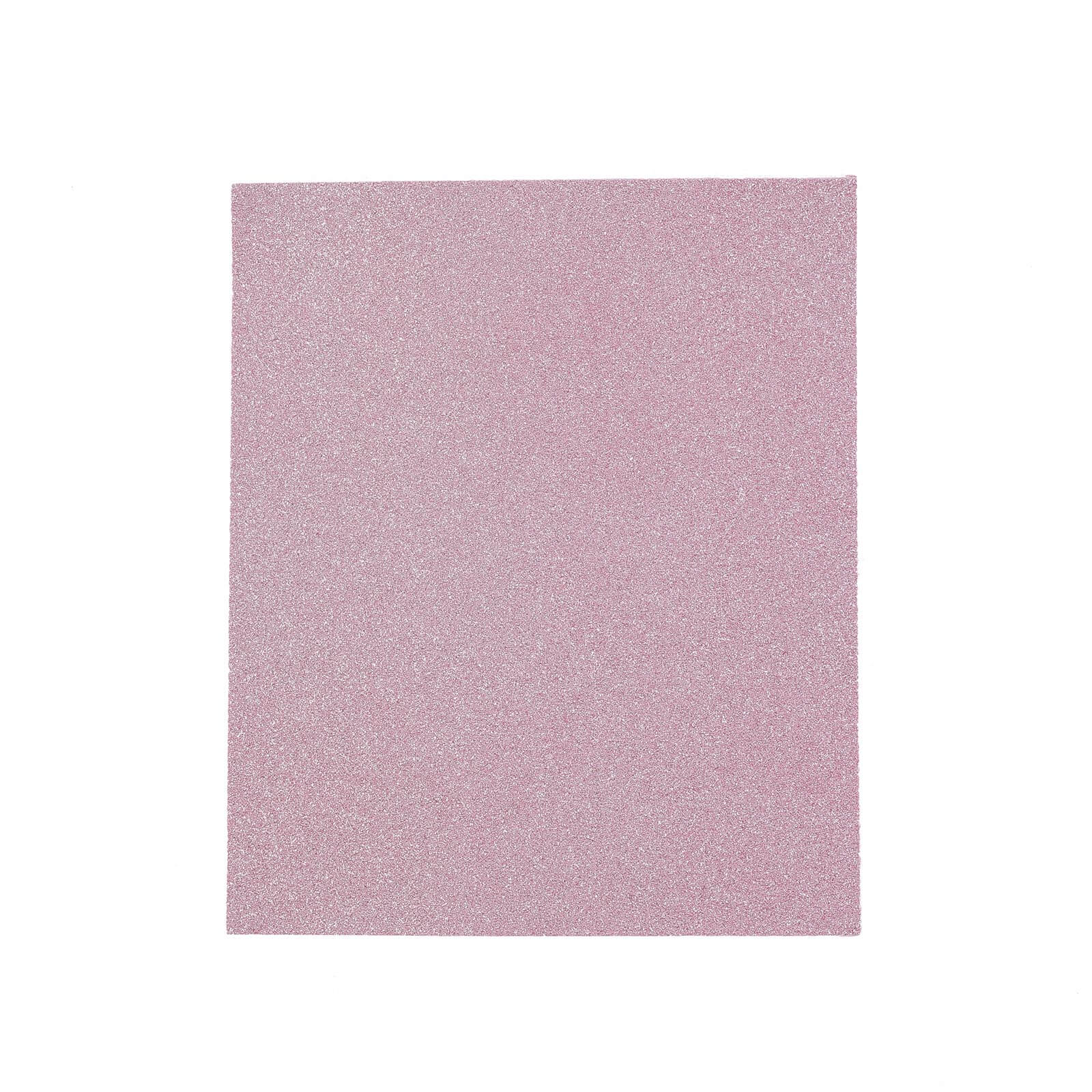 10 Pack Pink Self-Adhesive Glitter DIY Craft Foam Sheets 12