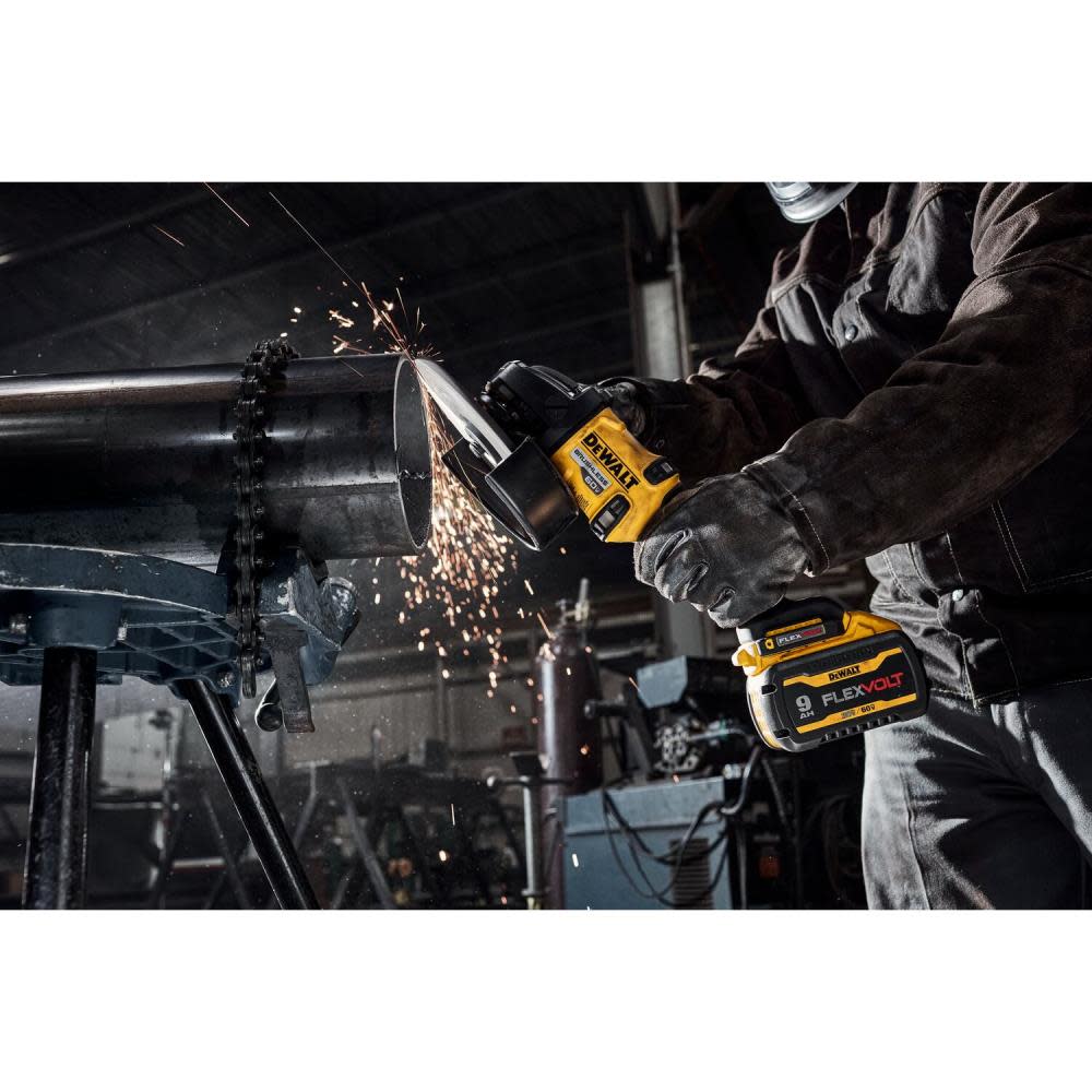 DEWALT 60V MAX  Grinder with Kickback Brake 7 Brushless Cordless Kit ;