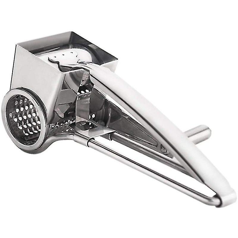 Grinder For Manual Cheese， Parmesan Grater， Stainless Steel Drum Grater For Food， Kitchen， Rotary Tool， Cheese Grater