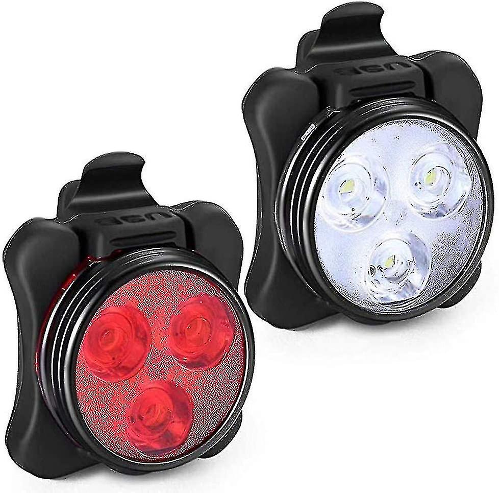 Bike Light Set， Usb Rechargeable Bike Light， Bike Light Bike Light