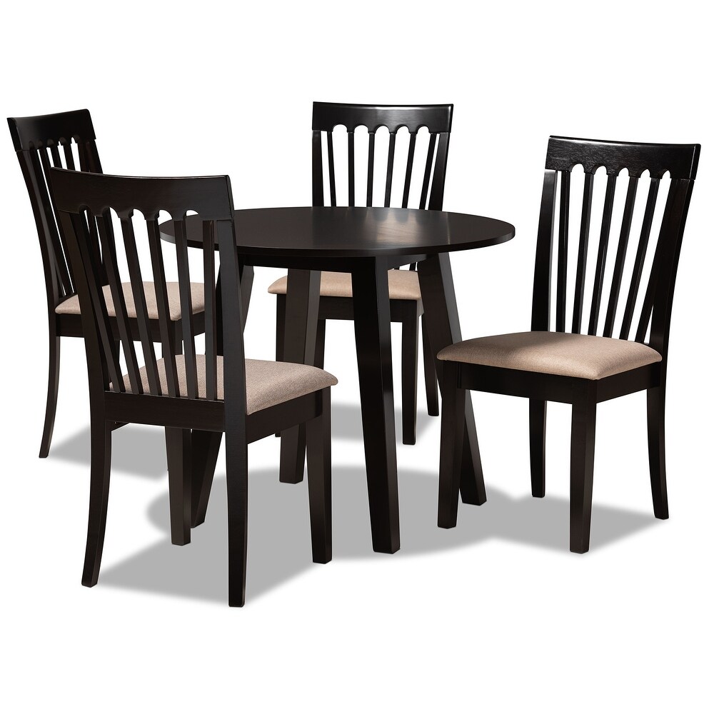 Maisie Modern and Contemporary 5 Piece Dining Set