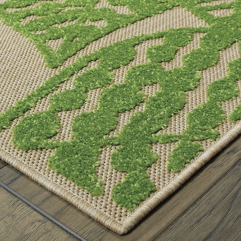 StyleHaven Corisco Botanical Leaves Rug