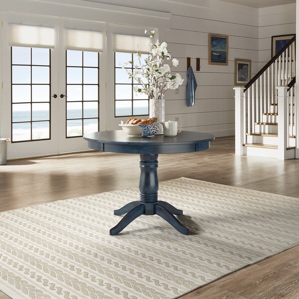 Wilmington II Round Pedestal Base Dining Table by iNSPIRE Q Classic