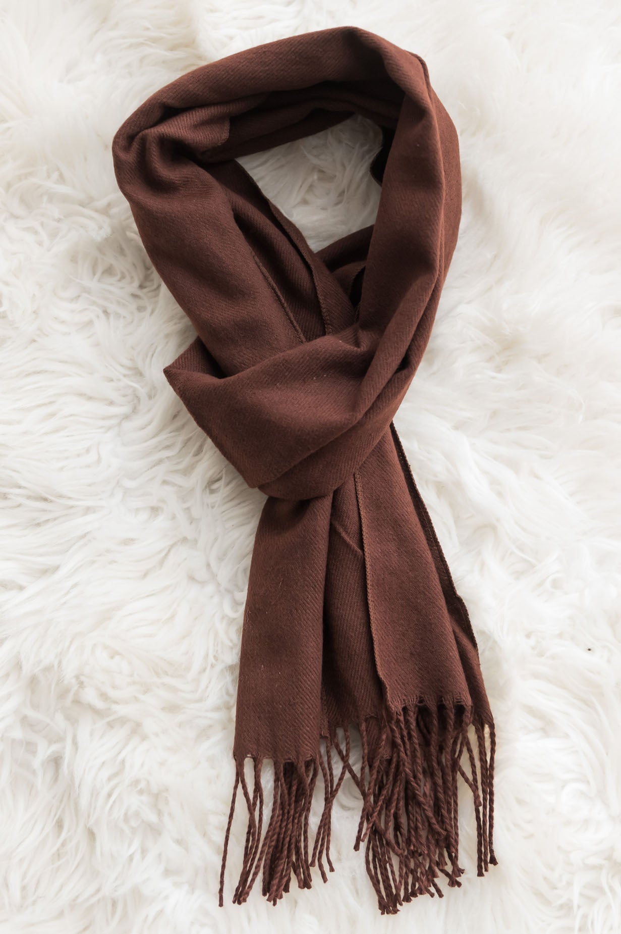 Cozy & Stylish Fringed Edge Scarf