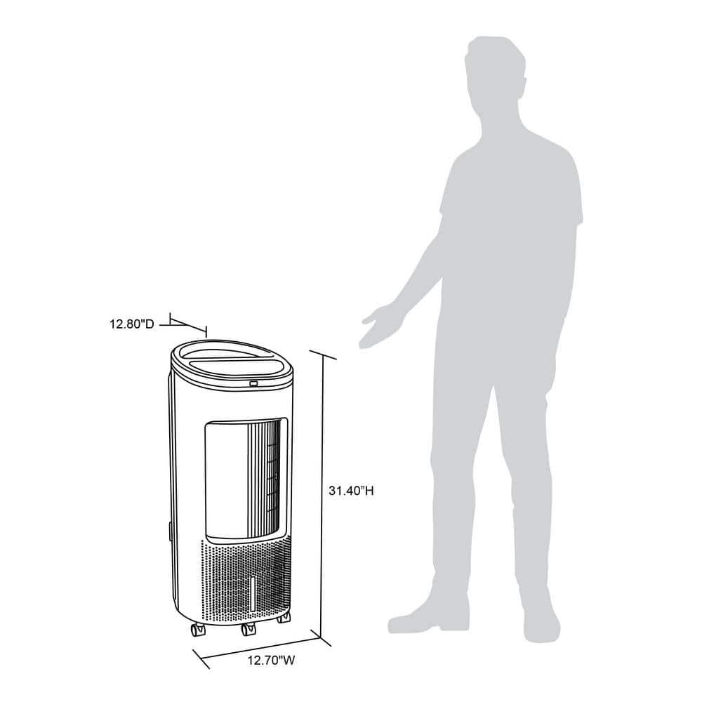 Frigidaire 350 CFM 4Speed 2In1 Evaporative Cooler