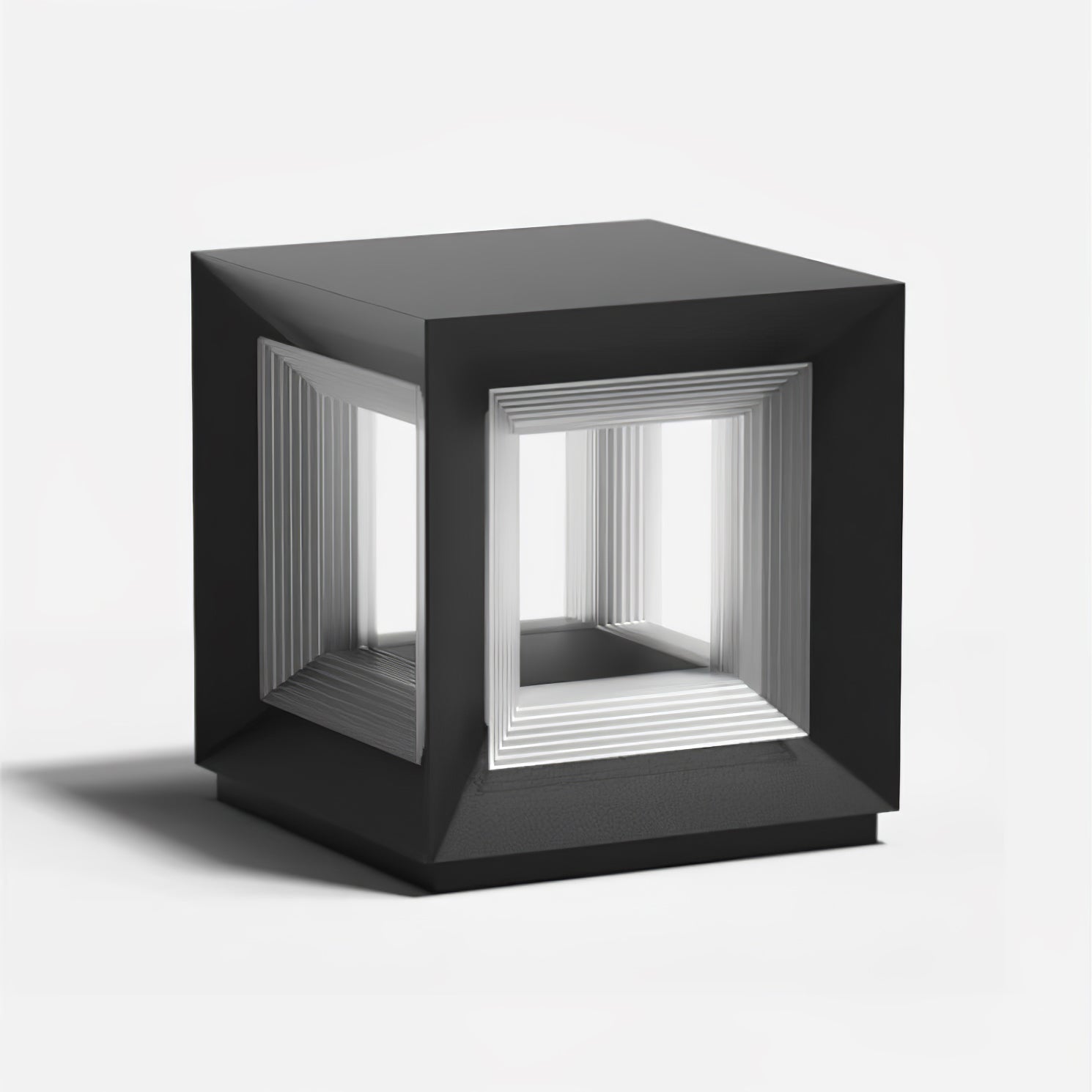 Light Cube Outdoor Post Light