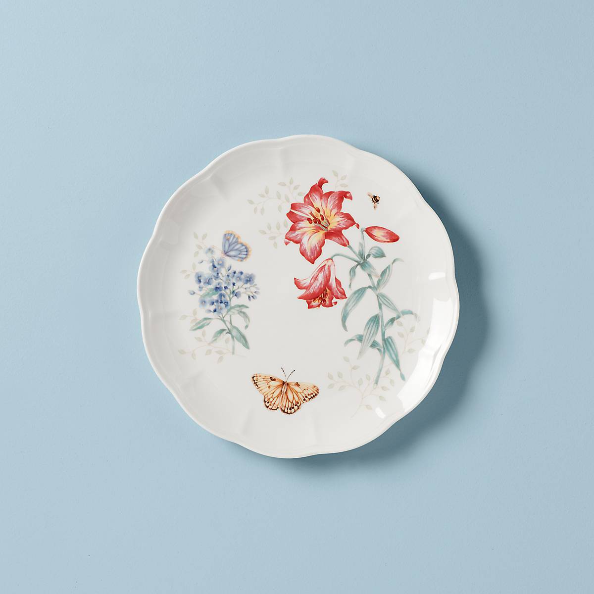 Butterfly Meadow Fritillary Dinner Plate