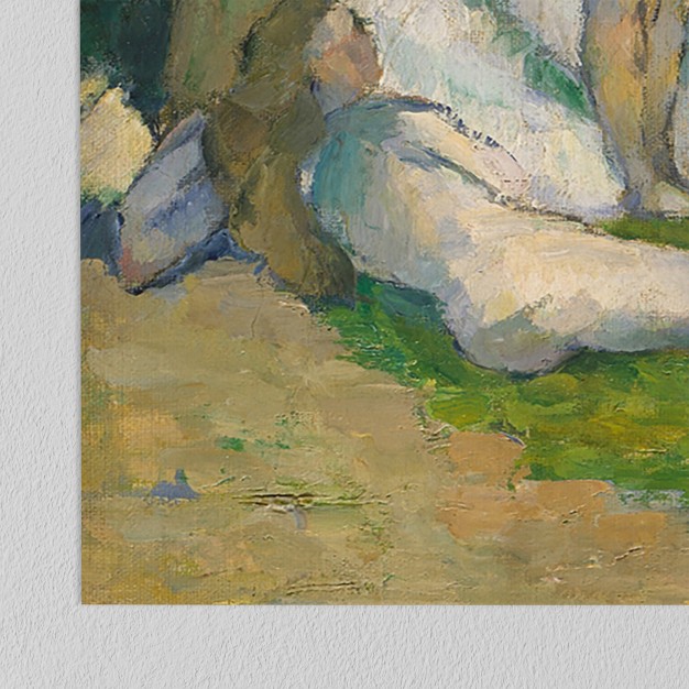 Americanflat Poster Bathers By Paul Cezanne