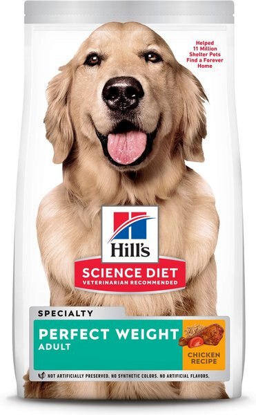 Hill's Science Diet Adult Perfect Weight Chicken Recipe Dry Dog Food